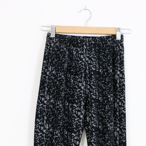 *Just Cozy Night Sky Star Patterned Black Leggings - Picture 5 of 7